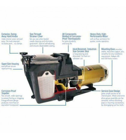 Hayward Super Pump For In-Ground Swimming Pools