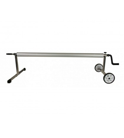 USED Sun2Solar Stainless Steel Swimming Pool Solar Cover Reel w/ Tube Set