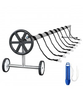 Aluminum Solar Cover Reel For Swimming Pools Up To 21 Feet Wide Inground Aluminum Solar Cover Reel For Swimming Pools Up To 21 Feet Wide Inground