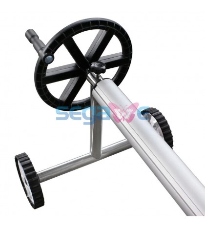 Aluminum Solar Cover Reel For Swimming Pools Up To 21 Feet Wide Inground