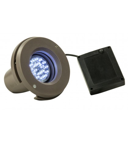 Innovaplas Biltmor In-Pool Aboveground Pool Step w/Handrail, Deck Mounts & Light