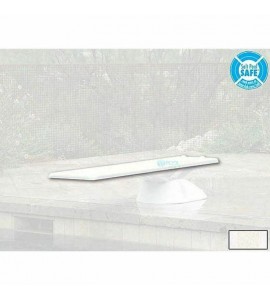 Inter-Fab EDGE8WW Edge AquaBoard 4-hole Diving Board 8' White