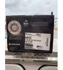 Pentair 640122 IntelliBrite 5G Color Underwater LED Spa Light, 120 Volt, 100