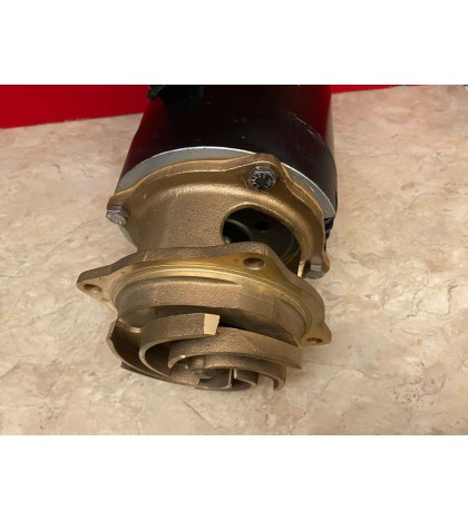 Magnetek Century Centurion B124 Pool Spa Motor 2HP w/ Brass Bronze Impeller