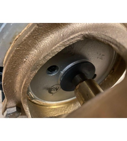 Magnetek Century Centurion B124 Pool Spa Motor 2HP w/ Brass Bronze Impeller