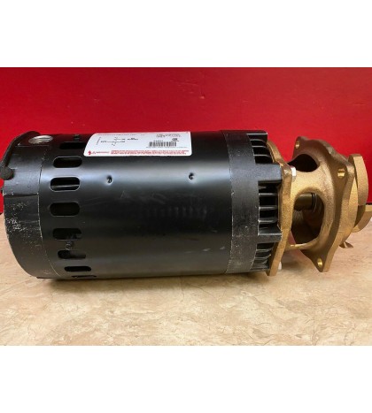 Magnetek Century Centurion B124 Pool Spa Motor 2HP w/ Brass Bronze Impeller