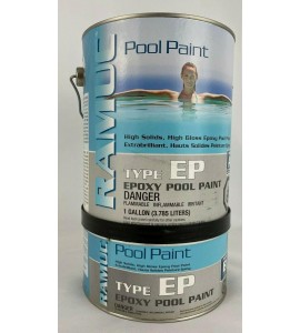 Ramuc Type EP Epoxy 1 Gallon Paint Kit for Swimming Pools - Dawn Blue