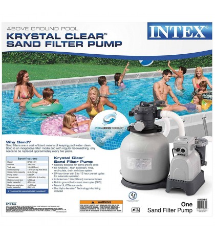 High Quality Filter Pump for Above Ground Pools w/ 3,000 GPH Pump Motor HP 0.75