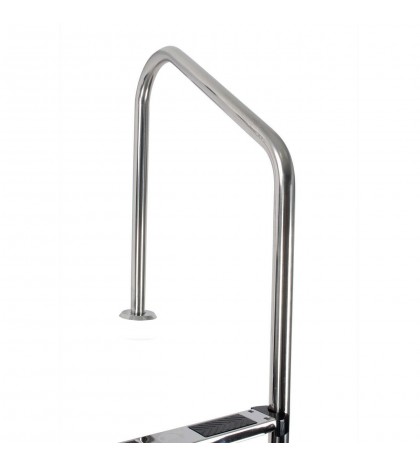 3 Step Ladder For In-ground Swimming Pool Heavy Duty Stainless Steel Non-Skid