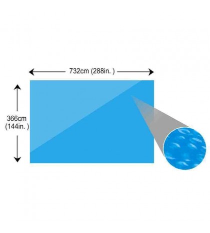 Swimming Pool Floating Solar Cover Water Heating Bubble Covers Rectangular/Ro