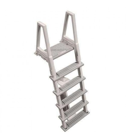 Confer 6000BX Inpool Above Ground Heavy Duty Swimming Pool Ladder - Warm Grey