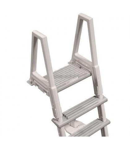 Confer 6000BX Inpool Above Ground Heavy Duty Swimming Pool Ladder - Warm Grey