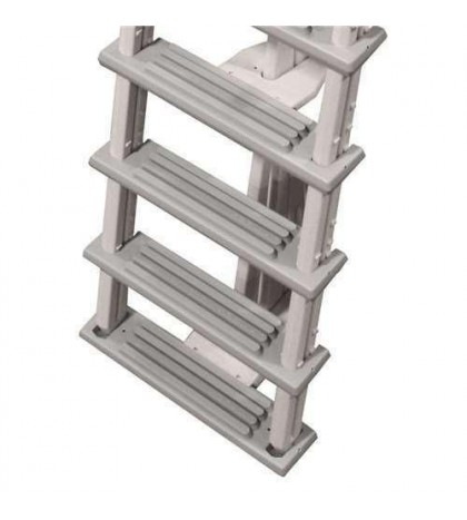 Confer 6000BX Inpool Above Ground Heavy Duty Swimming Pool Ladder - Warm Grey