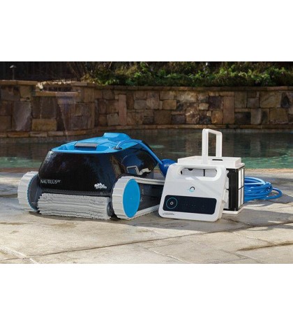 Dolphin Nautilus Robotic Pool Cleaner with Clever Clean