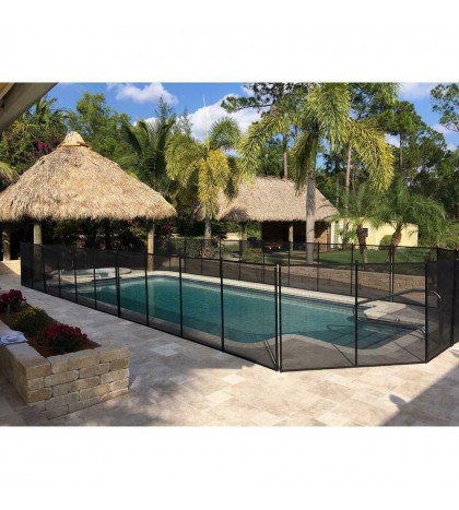 WaterWarden In Ground Swimming Pool Area Safety Fence Fencing Accessory Outdoor