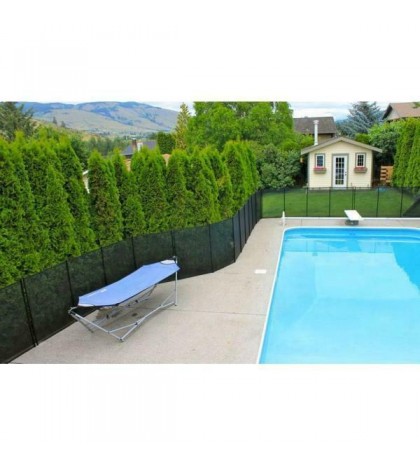 WaterWarden In Ground Swimming Pool Area Safety Fence Fencing Accessory Outdoor