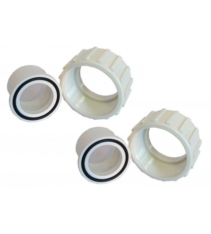 Energy Efficient 2 Speed Pump for In-Ground Pool 1.5 HP-230V with Fittings