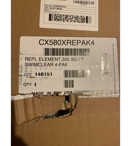 Hayward CX580XREPAK4 325 sq ft Cartridge Element Replacement SwimClear - 4 Pack