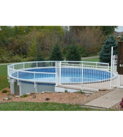 Premium Guard Above Ground Swimming Pool Safety Fence KIT A - 8 Spans