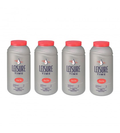 Leisure Time Low Odor Disinfectant Brominating Chemical Tablets, 4 lbs (4 Pack)
