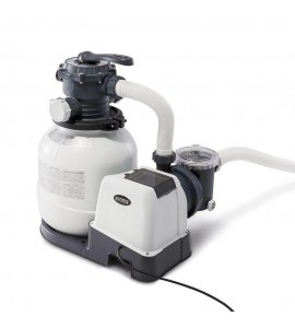 Intex Krystal Clear 2100 GPH Above Ground Easy Set Pool Sand Filter Pump 28645EG