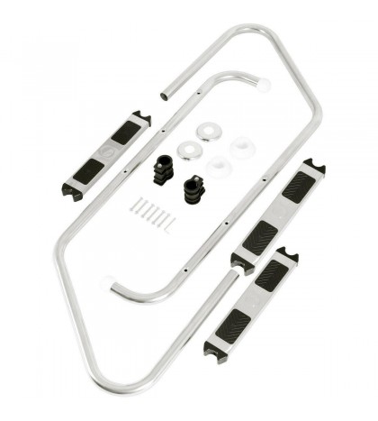 3 pasos Acero inoxidableEn el suelo Nadando Escalera de piscina  swimmers