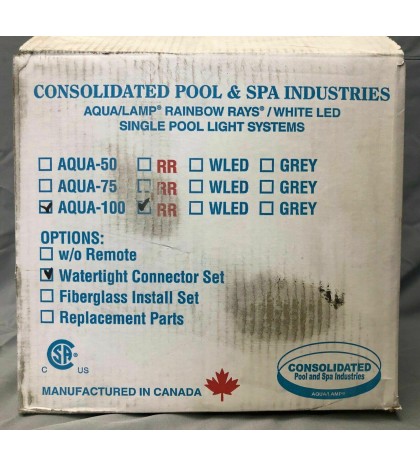 NEW! Consolidated Aqua/Lamp Rainbow Rays - Color Led Light - Aqua-100 - RR