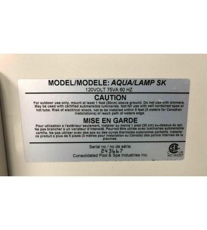 NEW! Consolidated Aqua/Lamp Rainbow Rays - Color Led Light - Aqua-100 - RR