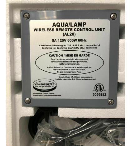 NEW! Consolidated Aqua/Lamp Rainbow Rays - Color Led Light - Aqua-100 - RR