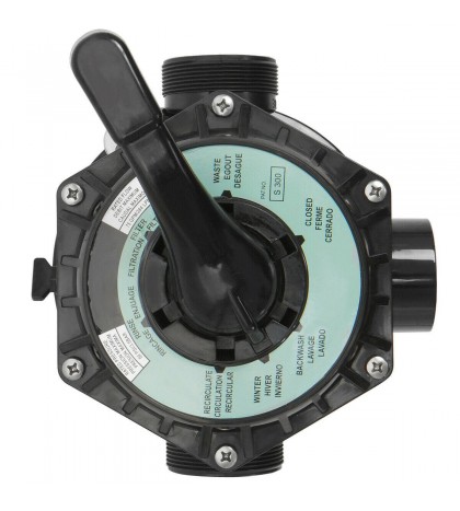 XtremepowerUS 75140 19 in. 7-Way Valve In-ground Pool Sand Filter