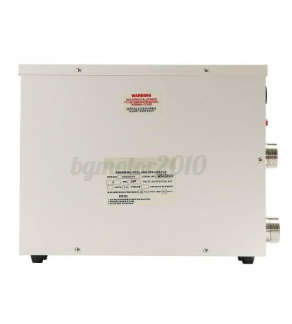 220V 11KW AC Electric Water Heater Thermostat Home Swimming Pool SPA Hot Tub