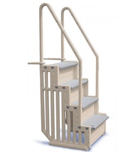 Confer Step-1 Aboveground Swimming Pool In-Pool Steps - Up To 400 Lbs. STEP-1-X