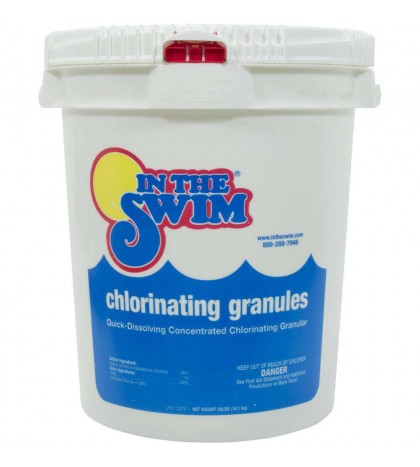 In The Swim Granular Chlorine - 40 lb. Pail