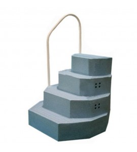 Merlin 30127 The King Staircase with  Handrail - Blue Granite