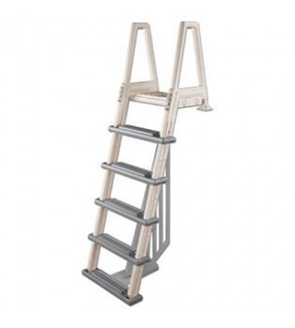 Above Ground Deck to Pool Adjustable Ladder Confer Plastics 6000