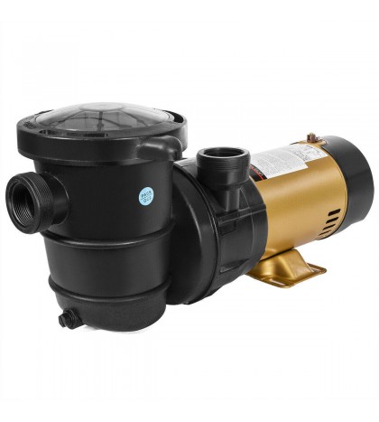 1.5HP Swimming Pool Pump Super Flow Efficient Large Strainer Basket 2-Speed UL
