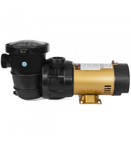 1.5HP Swimming Pool Pump Super Flow Efficient Large Strainer Basket 2-Speed UL