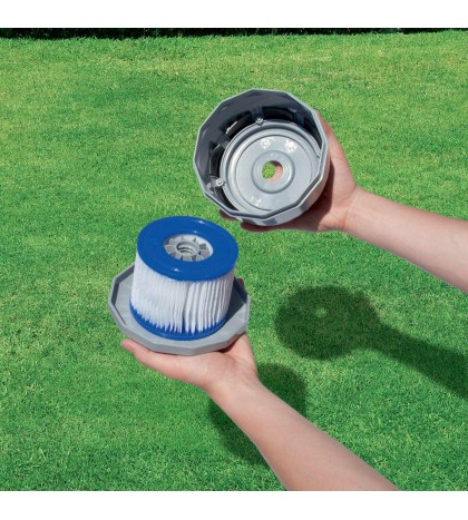 Bestway Spa Filter Pump Replacement Cartridge Type VI (12 Pack) (Coleman)