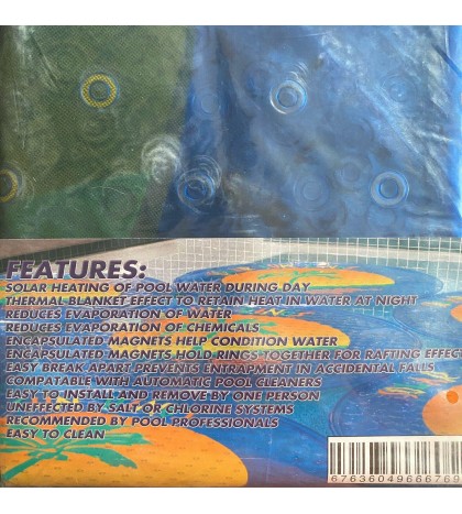 4 Pack Solar Sun Rings Swimming Pool Heater Cover Blanket SSRA-100