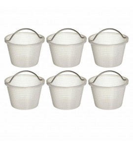 Pentair Replacement Handle Basket For Bermuda ite & Vinyl Liner Skim (6 Pack)