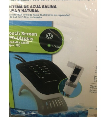 Summer Waves Naturally Pure Salt Water System For Above Ground Pools