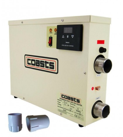 Upgrade! COASTS 15KW WATER HEATER THERMOSTAT for SWIMMING POOL BATH SPA/BATHTUBE