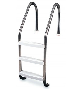 HydroTools by Swimline 3-Step In-Ground Stainless Steel Ladder HydroTools by Swimline 3-Step In-Ground Stainless Steel Ladder