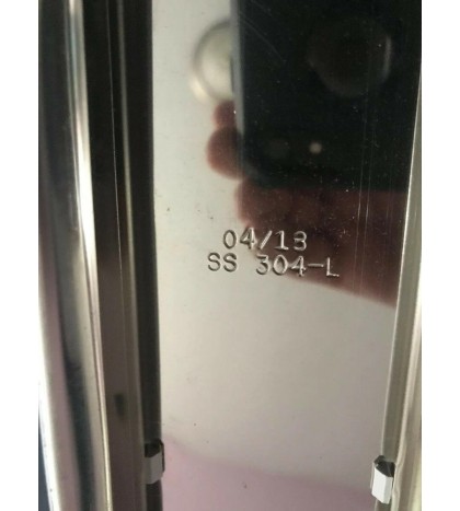 3 Tread 316 Stainless Steel Ladder, Bolt Kit, Treads, Ladder Bumpers BOL-3T