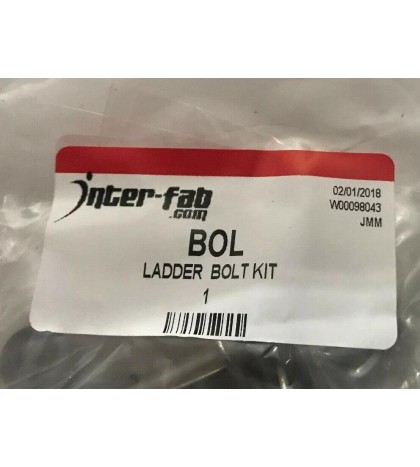 3 Tread 316 Stainless Steel Ladder, Bolt Kit, Treads, Ladder Bumpers BOL-3T