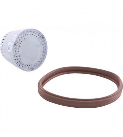 J&J Electronics PureWhite 2 LED 120V, 41W White LED Pool and Spa Light Fixture