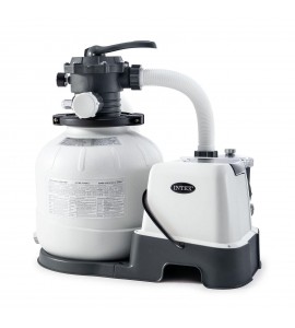 Intex 26675EG 14 Inch Krystal Clear Pool Saltwater System and Sand Filter Pump