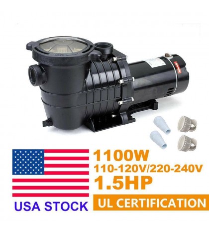 1.5HP InGround Swimming Pool Pump Motor Strainer Generic Hayward Replacemen