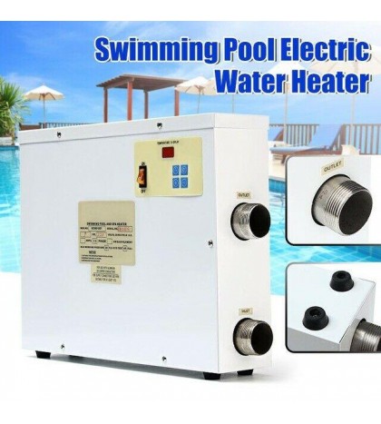 Electric Water Heater 5.5KW 220V Swimming Pool SPA Hot Tub Heater Thermostat