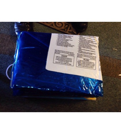 16 X 20 Round Solar Pool Cover Clear/Clear 16 Mil